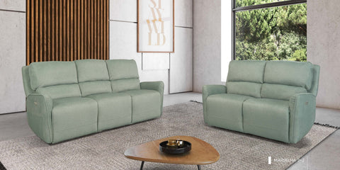SOFÁ GALATES com 2 relax eletrico e cabeceira o/sem / 3 lugares o 2 lugares