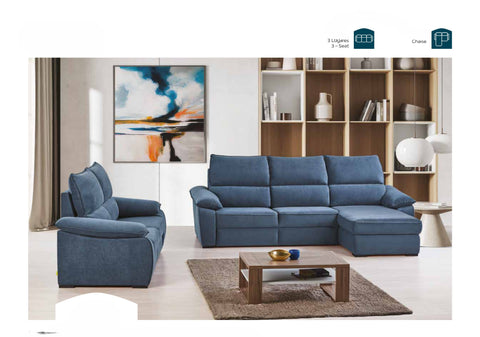 Sofá GINA Chaise Longue Com Cama